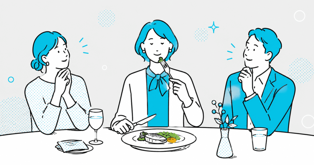 食べ方が綺麗な人の特徴7選｜上品に見える理由と心理、付き合い方まで解説